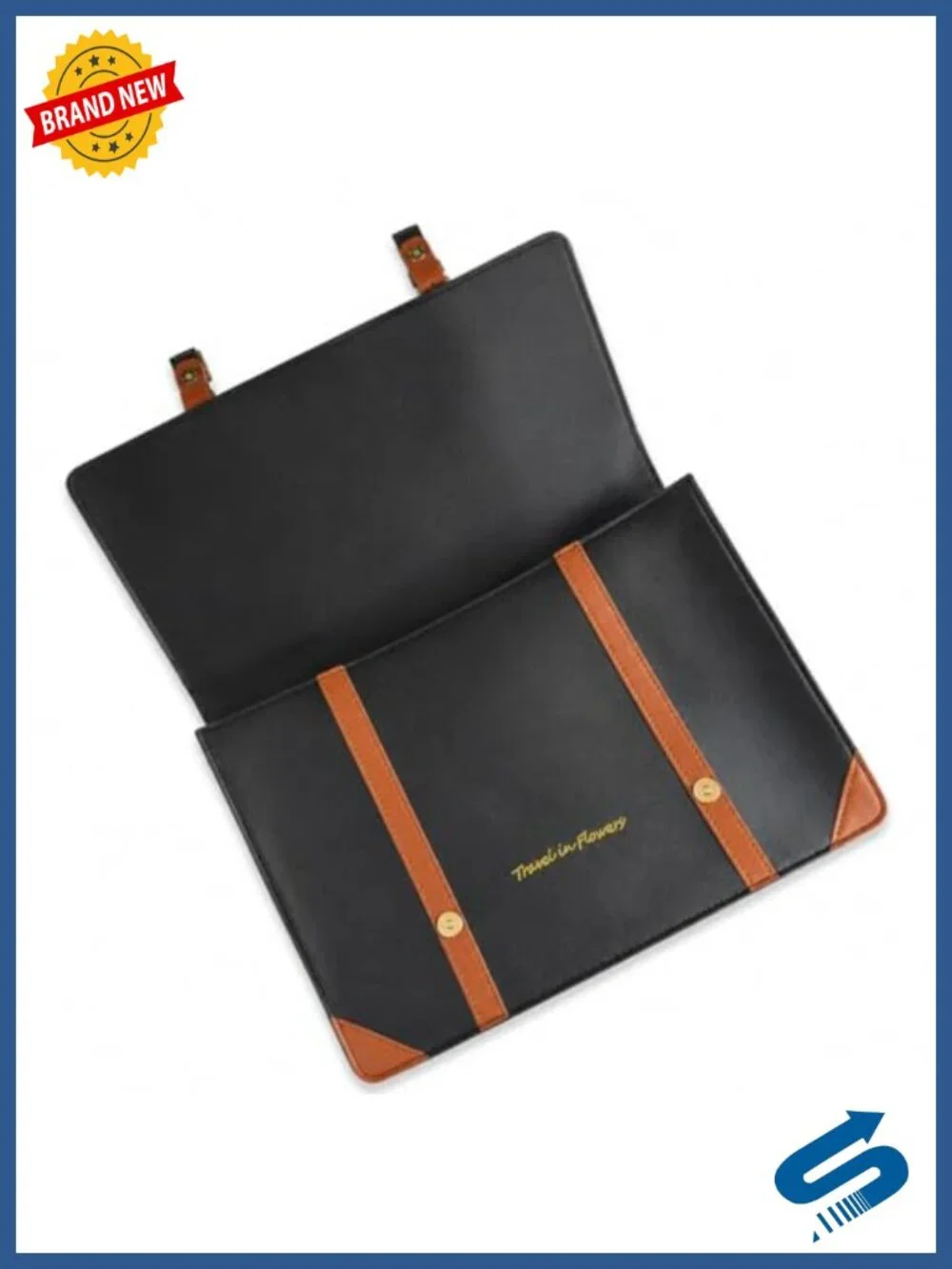 PU Leather Convertible Ita Backpack Crossbody with Insert Pin Board